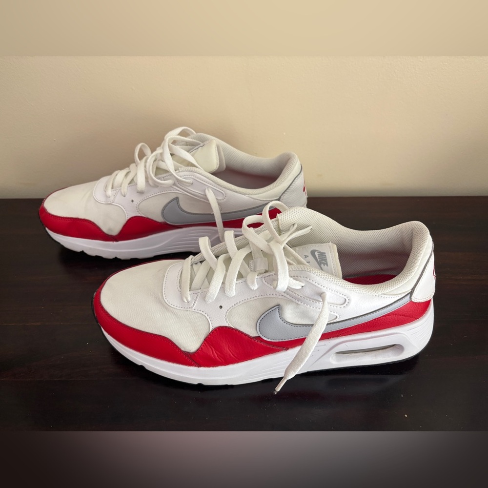 Mens Nike ‘86 Air Max 1 Red/White